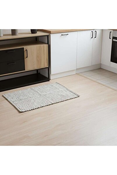 PAN HOME Aiken Handwoven Wool Dhurrie 60x90cm - Natural