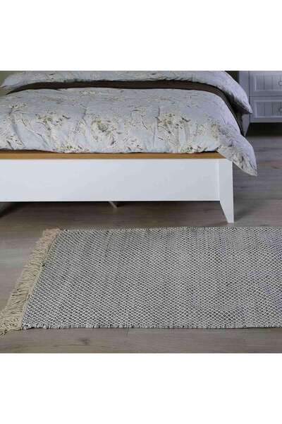 PAN HOME Emma Dhurrie 90x150cm - Black