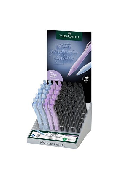 Faber Castell ПАКЕТ С 40 БРОЯ ХИМИЧЕСКИ ПИЛИЧКИ С XB МЕХАНИЗЪМ ЕЖЕДНЕВНИ FABE...