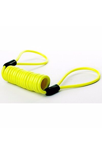 MOTOANL Motosiklet Disk Kilidi Güvenlikli Hatırlatma Kablosu 1 Metre 50 Cm (1...