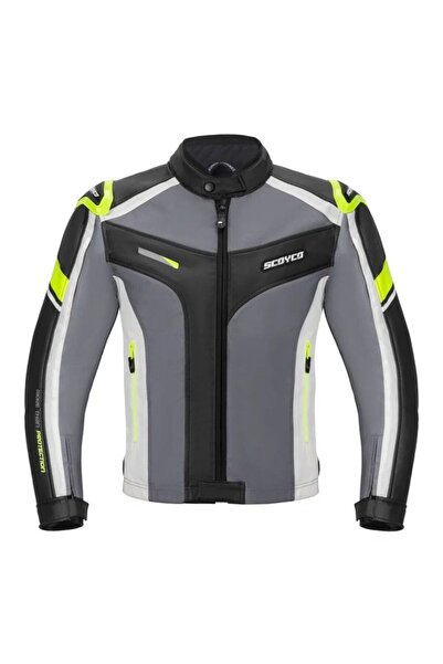 ebakbak Motorcycle Coat Full Protected 4 Seasons PU Coated Polyester And Nylo...
