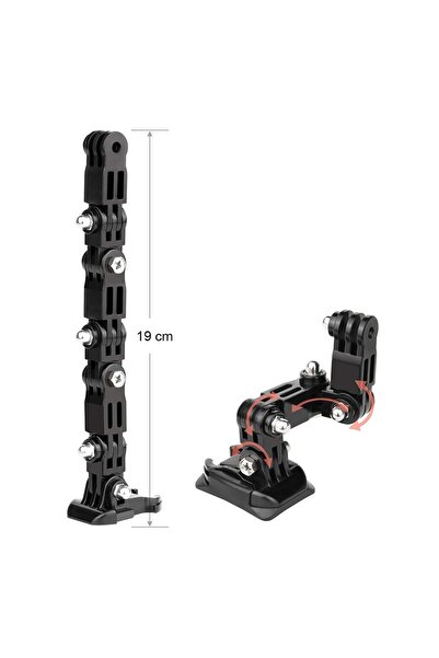 ebakbak Motosiklet Kaskı Kamera ve Telefon Tutucu Motor Kask Standı Tutacağı