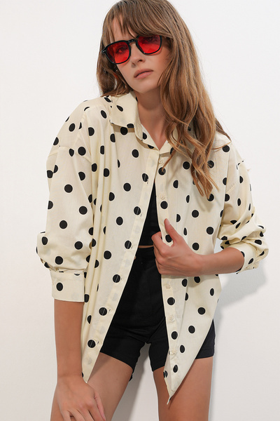 Bigdart Cămașă de bază lungă oversize 3900 - nurcă