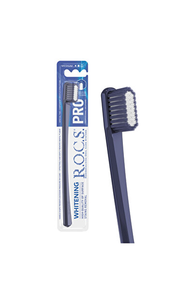 R.O.C.S. R.O.C.S. PRO 5940 BEYAZLATICI DİŞ FIRÇASI – ORTA SERT - GRİ