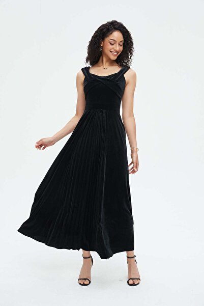 Nichii Women's Ruffled Strap Dress
