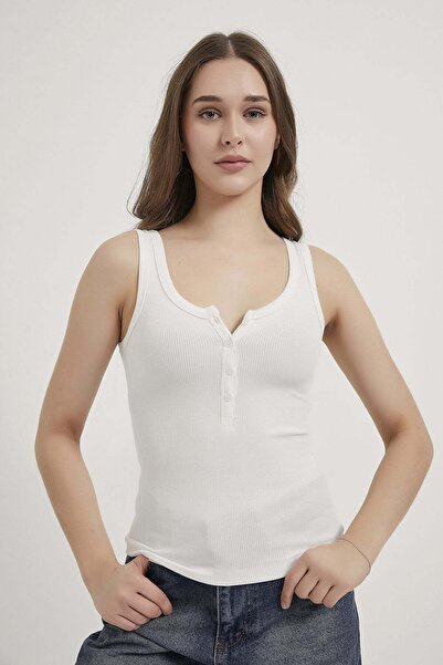Arma Life ARMALIFE 6712 DÜĞMELİ KALIN ASKILI KAŞKORSE BODY