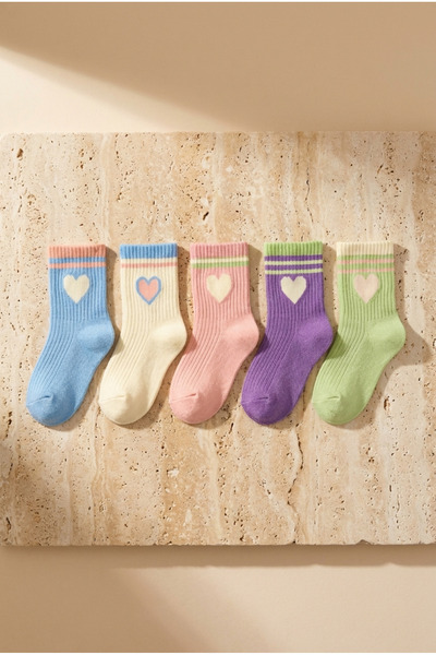 BONY SOCKS 22501G2005 5 ΤΕΜΑΧΙΑ ΠΑΙΔΙΚΕΣ ΚΑΛΤΣΕΣ ΚΑΛΤΣΕΣ ΠΟΛΥΧΡΩΜΕΣ