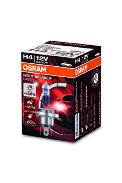 Osram Bec auto cu halogen Night Breaker Laser H4 60/55 W 12V 64193NBL