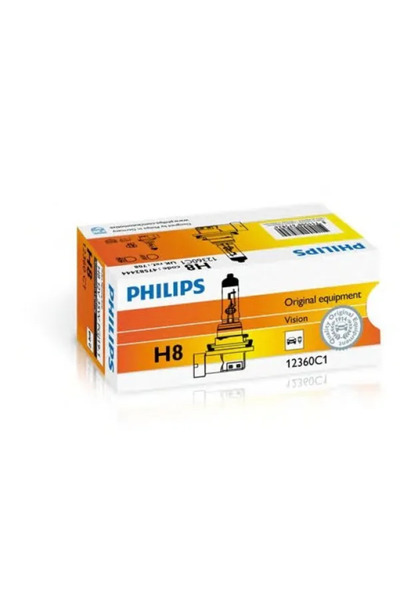 Philips Bec far auto cu halogen Vision +30% H8 35W 12V