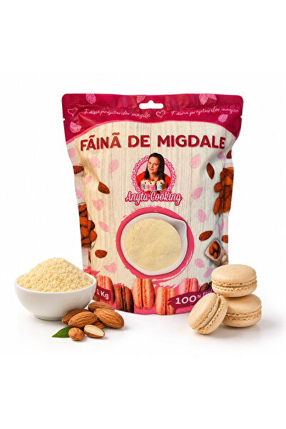 Anyta Cooking Faina de Migdale Extra-fina (macarons) - 100% Migdale - 1 kg -