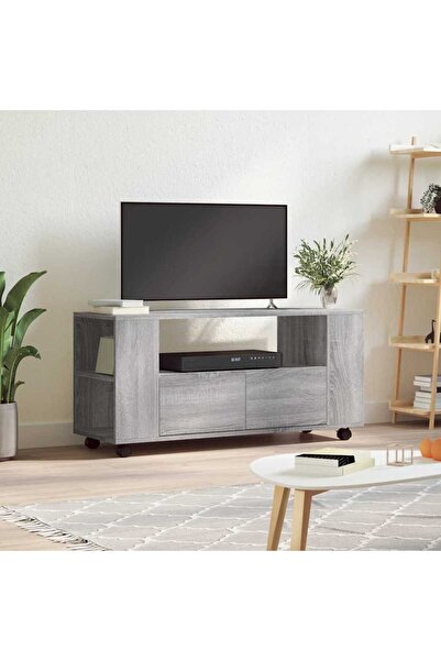 Concept Comodă TV, gri sonoma, 102x34,5x43 cm, lemn prelucrat