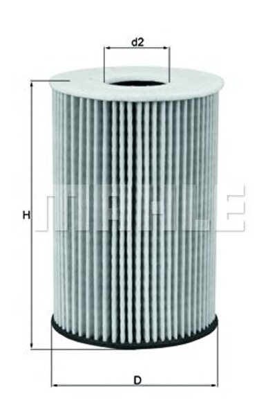 Mahle Original Filtru de ulei OX 787D