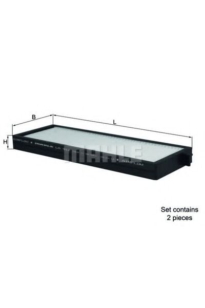 Mahle Original Φίλτρο, αέρας εσωτερικού χώρου LA 912/S