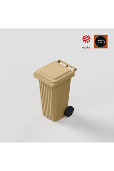 Wave Bin Pubela Europubela AETA 120 L galben – super rezistenta, design premiat