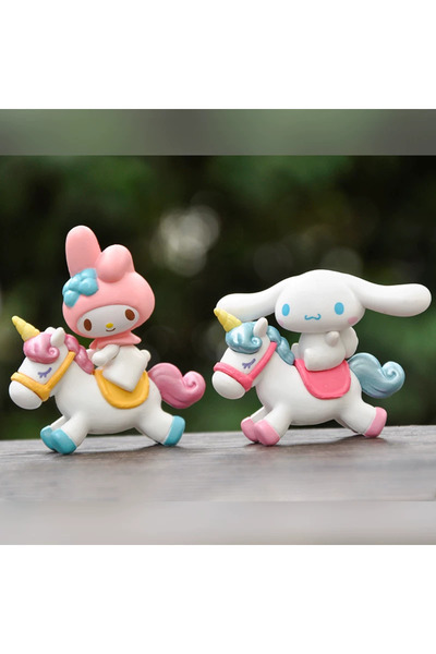 Bakmakistersen Sanrio Kuromi My Melody Cinnamoroll Mini Anime Figür Oyuncak M...