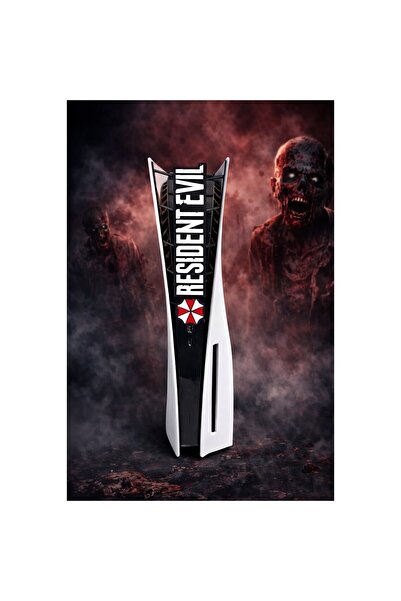 Yapı3D Ps5 Resident Evil Ön Panel Dekor | Ps5 Slim / Ps5 Fat / Ps5 Pro Uyumlu...