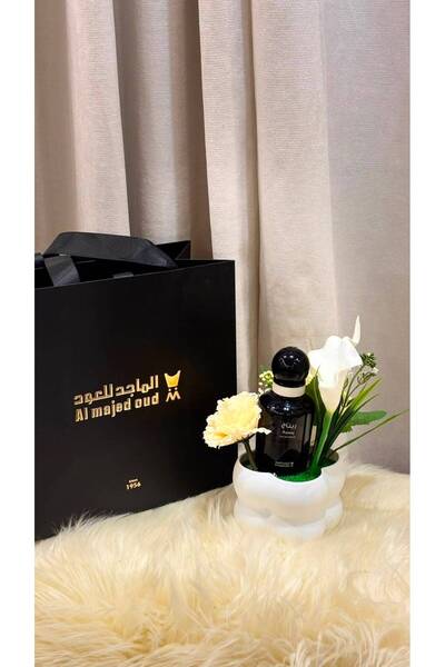 Almajed for Oud Ritaj Majesty Oud Perfume with Rose Wrap 100ml