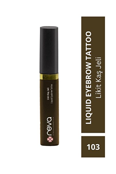REVA Intense Coffee Liquid Eyebrow Mascara & Liquid Eyebrow Tattoo 5ml No:103...