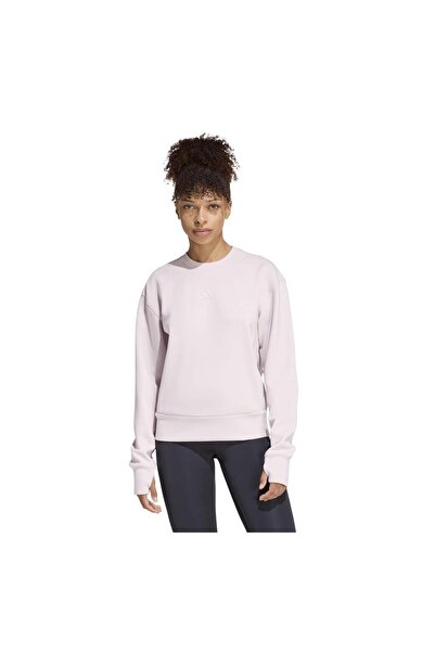 adidas Kadın Mor Sweatshirt D4T KNIT CREW KD0057