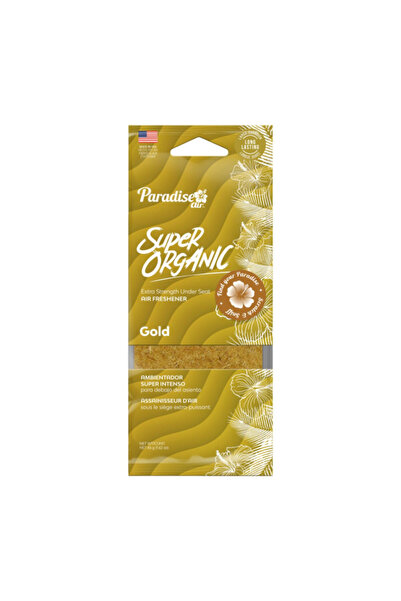 Paradise Extra Strength Under Seat Long Lasting Super Organic Gold Air Freshener