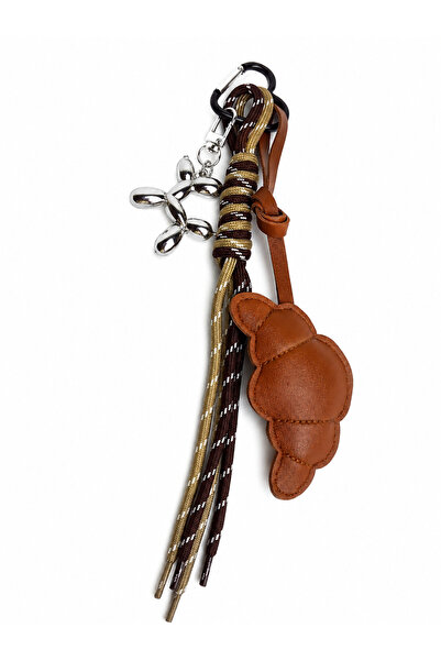 JUST WOMAN Croissant Capybara Heart Balloon Dog Figured Imported Bag Charm