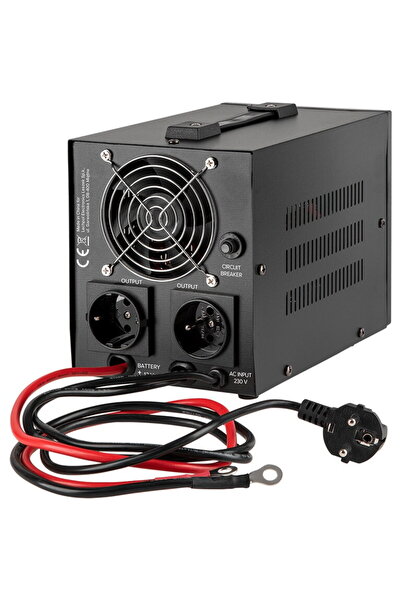 Rebel SINUS PUR 800VA 500W 12V Tensiune intrare 190 - 260 V AC, Frecventa iesire 50/60 Hz +/-0,5 Hz