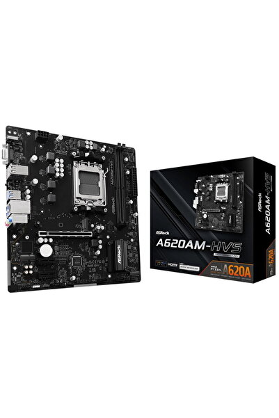 ASROCK A620AM-HVS AMD A620A Socket AM5 mATX