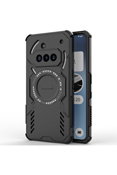 Techsuit Husă pentru Nothing Phone (3a) - ArmorMag Case - Negru