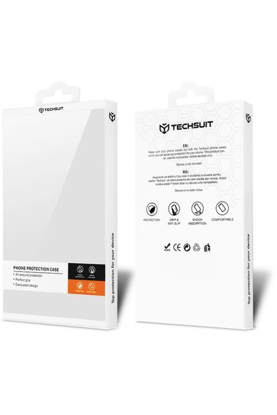 Techsuit Husa pentru iPhone 17 Pro Max - MagSafe Pro - Transparent