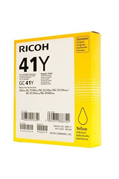 Ricoh Мастилена касета Gel Yellow 2200 GC 41Y