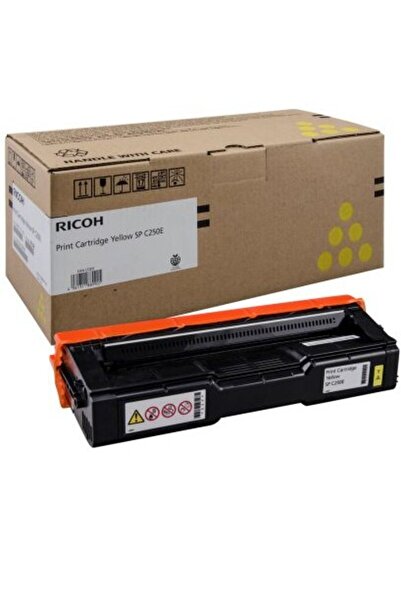 Ricoh Тонер Картус ЖЪЛТ SPC250E 1600 отпечатъка стандартен капацитет