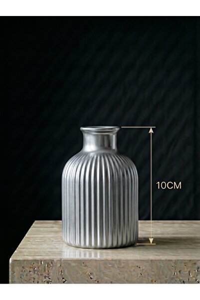 CANSEB Elegance Premium - Krom Renk - 10CM Boyunda - Kendinden Kokulu - Çizgi...