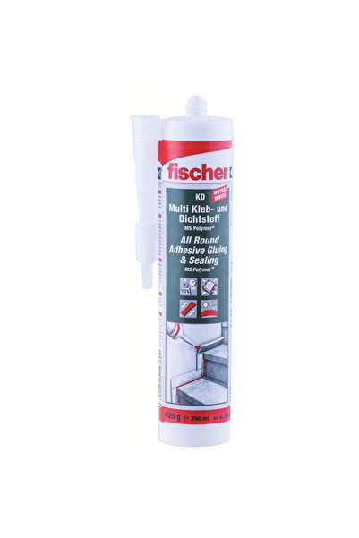Fischer Adeziv multiplu / etanșant KD-290, etanșant (alb, 290ml)