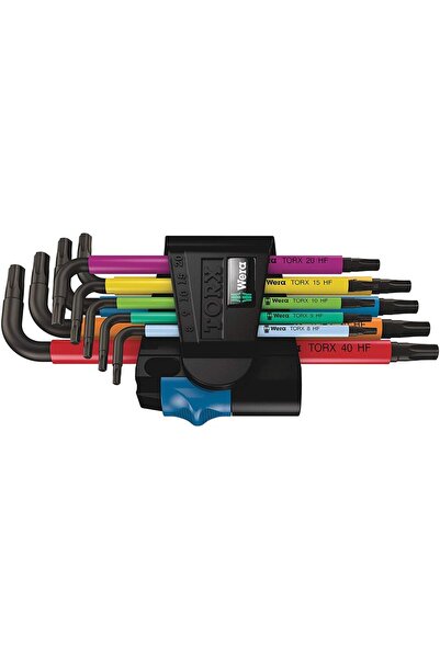 wera Set de chei unghiulare 967 SL / 9 TORX HF - șurubelniță