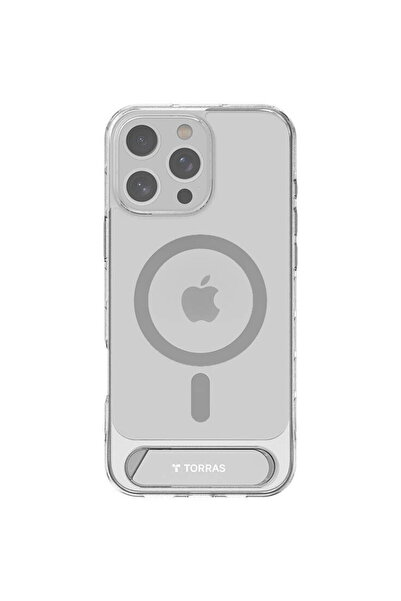 TORRAS Θήκη Σειράς Pstand για iPhone 16 Plus (Διαφανής)