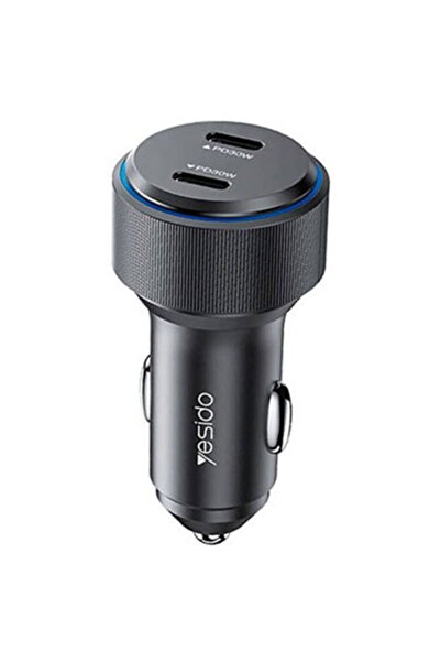 Yesido Y48 2x USB-C PD 60W Negru