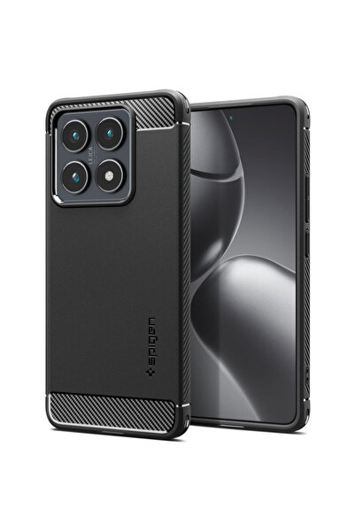 Spigen Xiaomi 14t, spigen, rugged armor, black acs08857