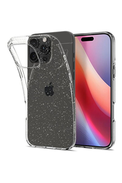 Spigen Huse pentru iPhone 16 Pro - Sclipici Cristal Lichid - Cuarț Cristal