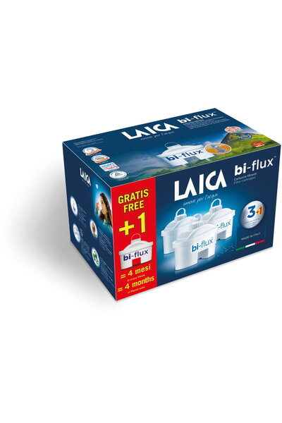 LAICA Filtre Bi-Flux, pachet 3+1 bucati, F4S