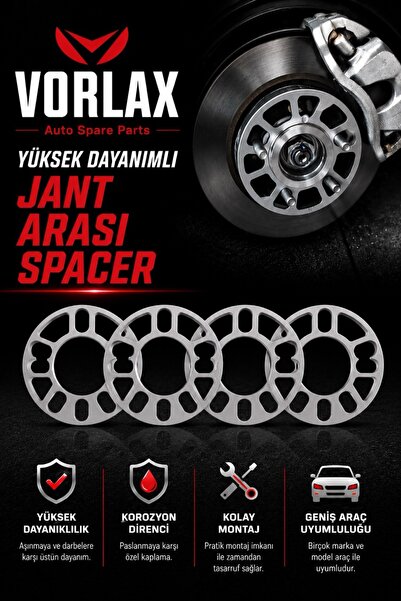 VORLAX UNIVERSAL 10 MM (1CM) ALÜMİNYUM FLANŞ