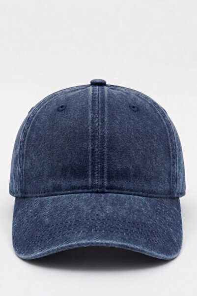 Mollycrush Unisex Dark Navy Washed Denim Outdoor Baseball Cap |   Adjustable ...