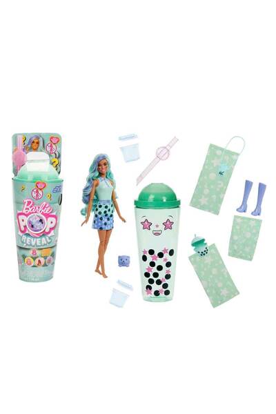 Barbie Pop Reveal Bubble Tea Serisi HTJ18 - Green Tea Htj21