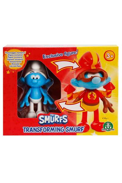 GIOCHI PREZIOSI Şirinler Dönüşen Figür S2 10 cm PUF23000 - Korkak Şirin