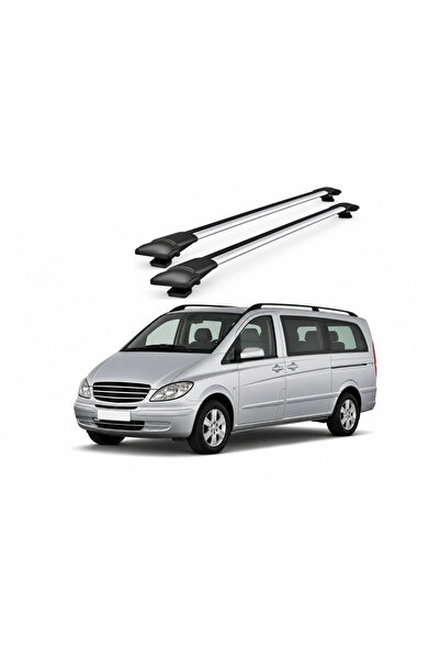 ART Bare portbagaj transversale auto aluminiu compatibile Mercedes Benz Viano...