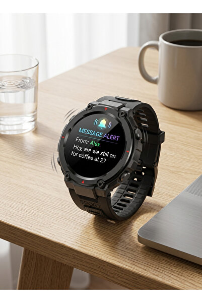 AOLON ⌚   Navir R Gps Smartwatch: 1.32" Display, 5Atm Waterproof, Advanced Tr...