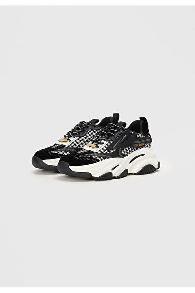 Steve Madden Γυναικεία sneakers μαύρα καρό 763