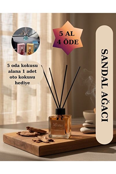 misra home collection 100ML Sandalağacı (Sandalwood)Kokusu Çubuklu Oda Kokusu...
