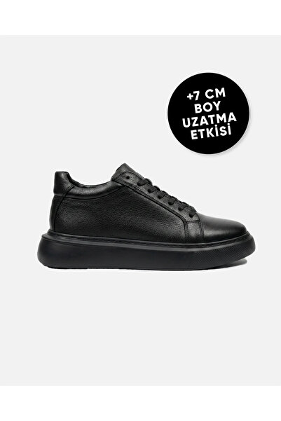Lorvenzo Deri Sneaker +7 CM Boy Uzatan Ayakkabı