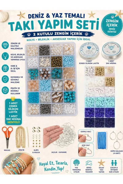 By MO Accessories İleri Seviye Doğal Taş Deniz Yıldızı Deniz Kabuğu Fimo Kum ...