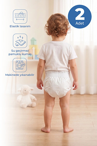 Babyjem 155 Alıştırma Külodu Kutulu 2 Li 2 Yaş Beyaz